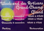 Week-end des artisans Gland 2026.